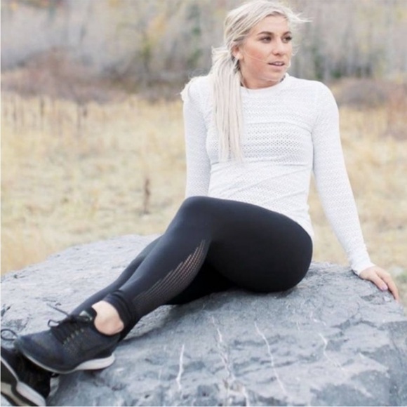 ZYIA ACTIVE FLAME LEGGINGS SIZE 8-10 LIGHT N TIGHT - Picture 5 of 9